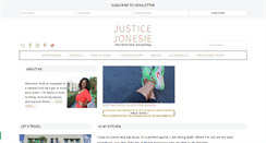 Desktop Screenshot of justicejonesie.com
